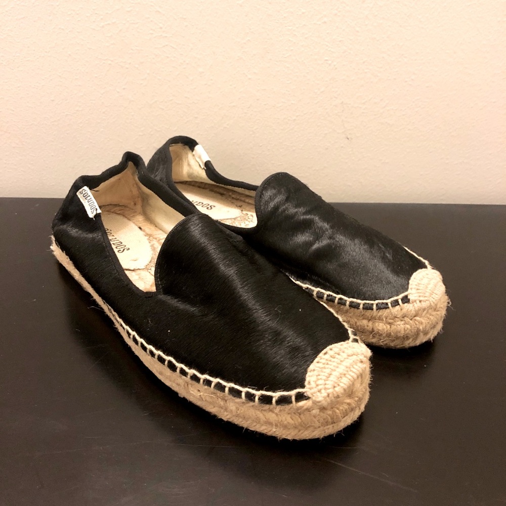 Soludos Cowhide espadrilles flats